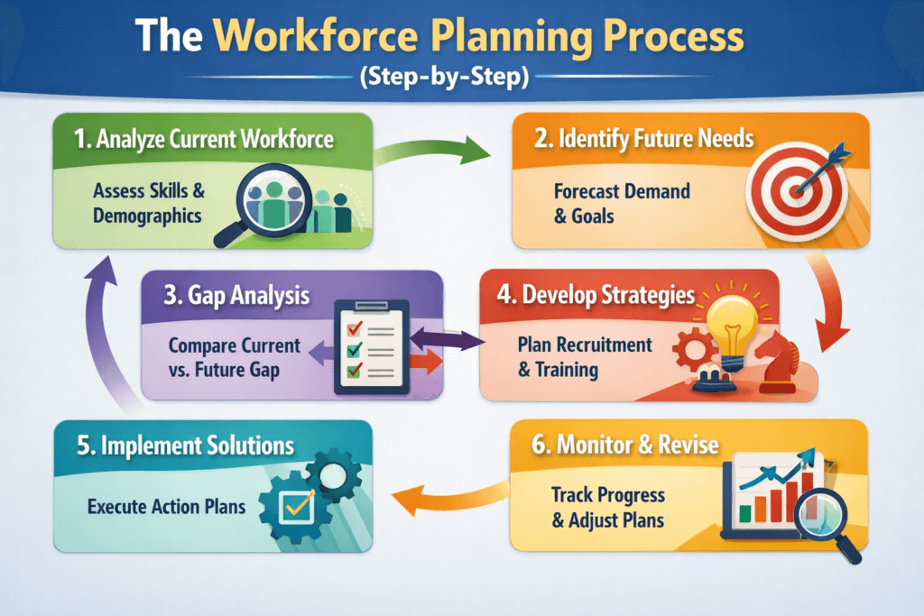 The Workforce Planning Process (Step-by-Step) 